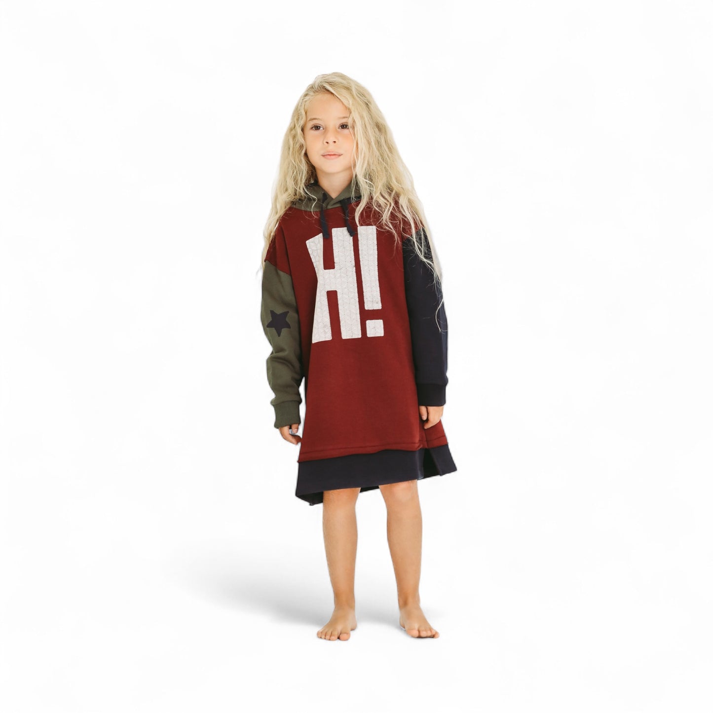 Hi! Hoodie Dress