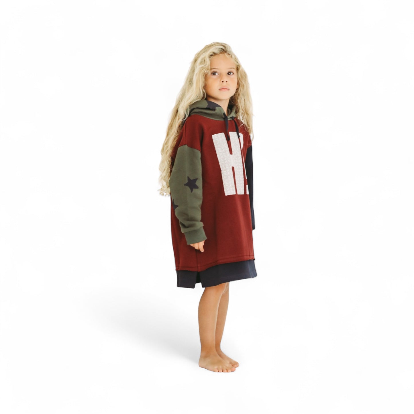 Hi! Hoodie Dress