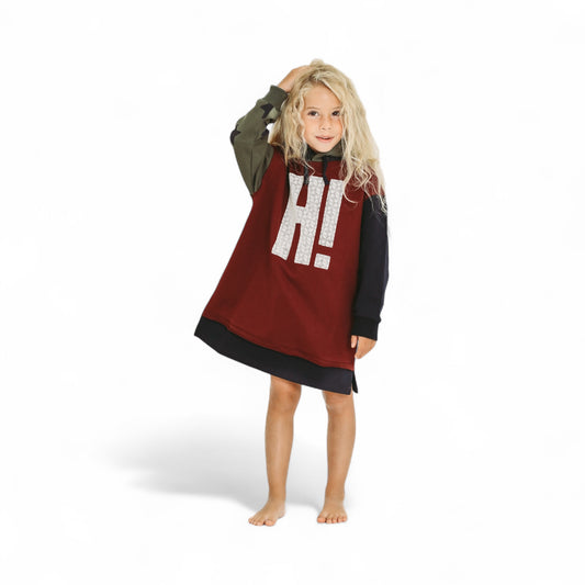 Hi! Hoodie Dress